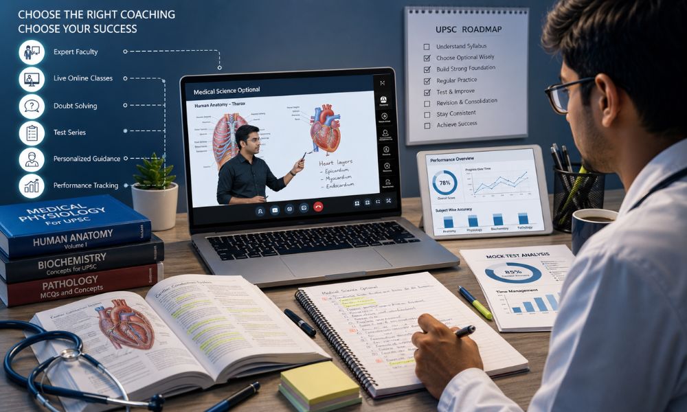 How to Choose the Best Medical Science Optional Online Coaching for UPSC How to Choose the Best Medical Science Optional Online Coaching for UPSC